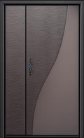 Aluminum Security Door 1039 - 48 x 82 - Right Hand
