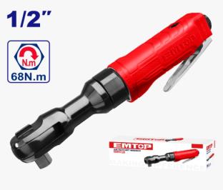 Emtop 1/2" Air Ratchet Wrench