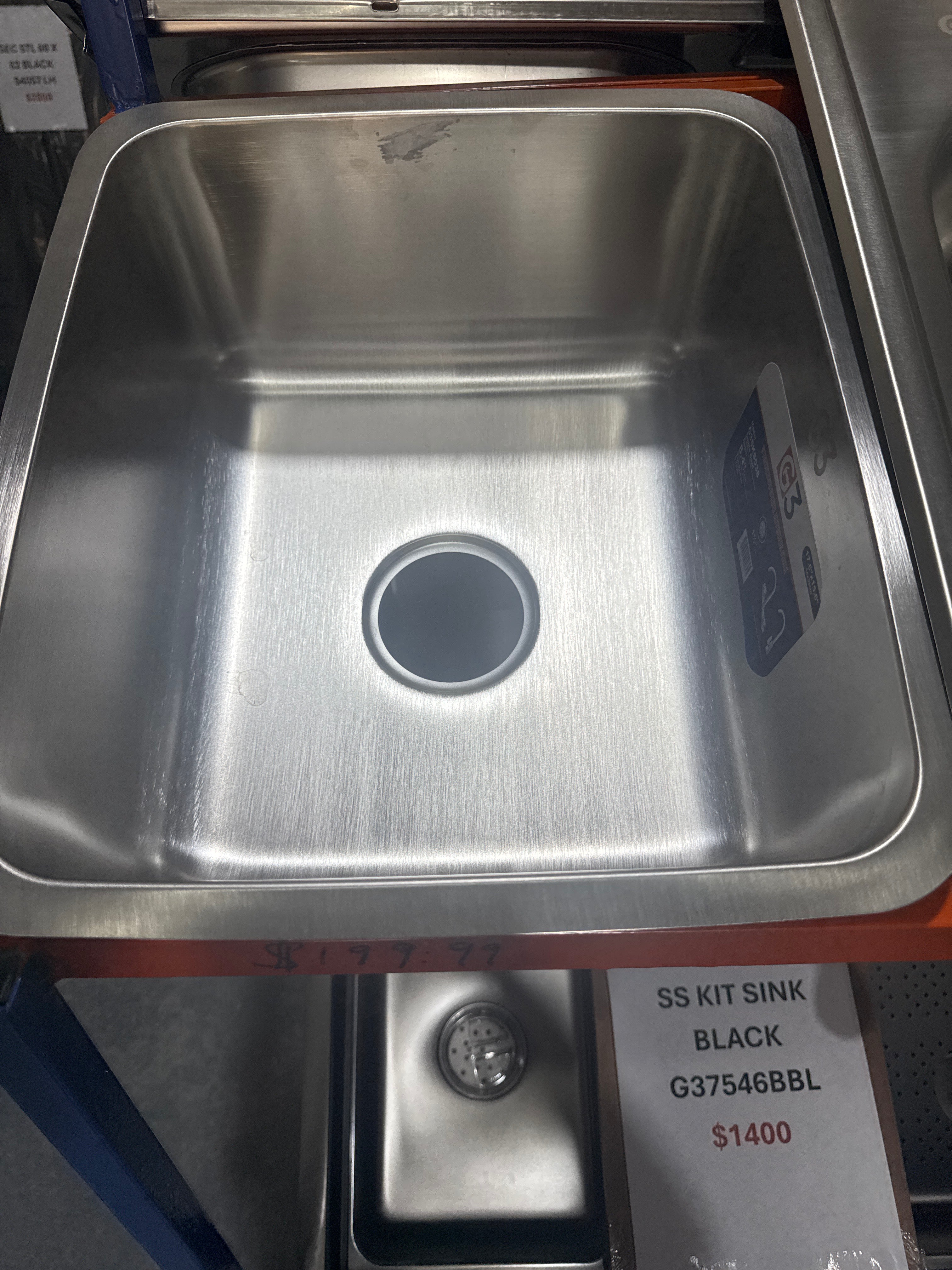 G3 S/S KIT SINK W/STRAN SKS038